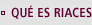 Qué es riaces